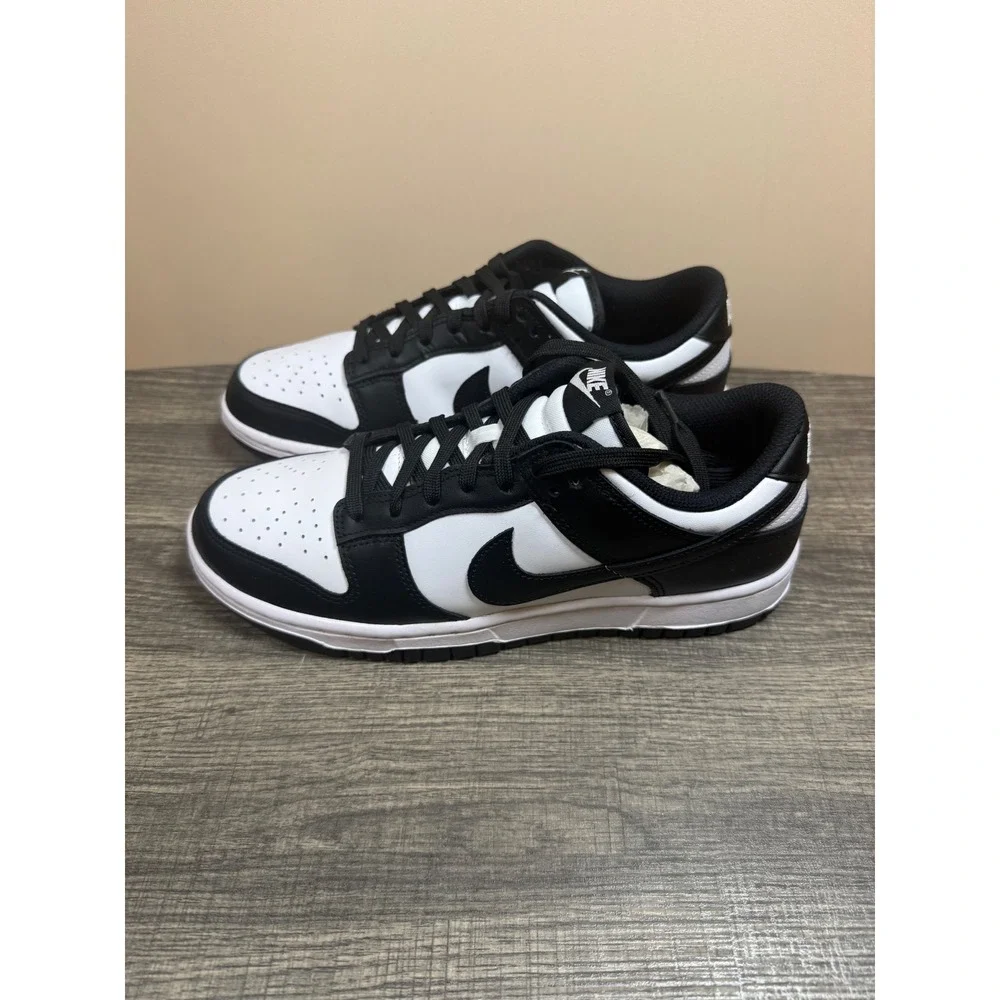 Nike Dunk Low Panda White Black Sneakers DD1503-101 Womens 9 Mens 7.5